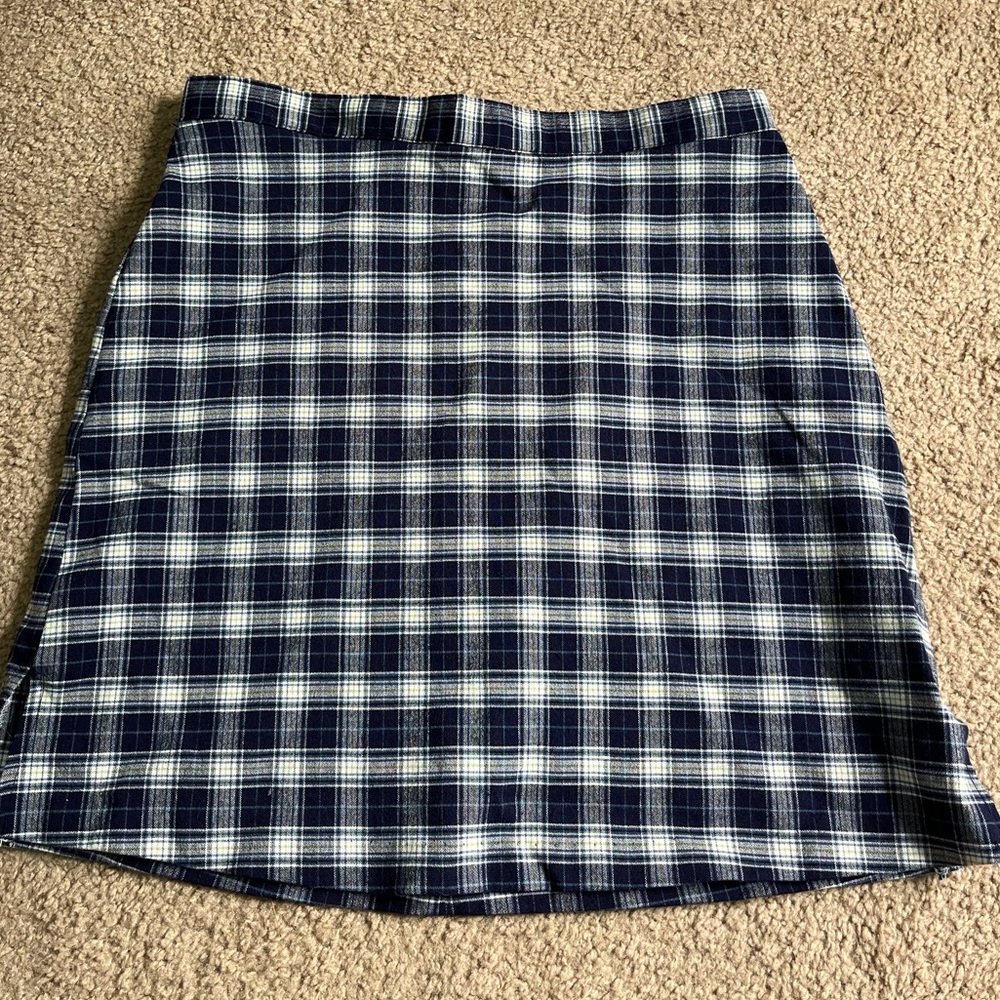 Plaid skirt